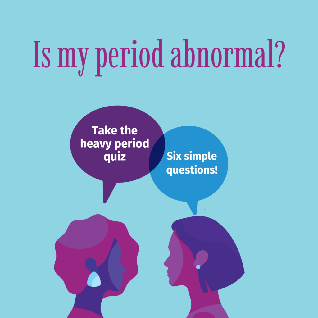 Is My Period Abnormal Take The Quiz AUB And Me